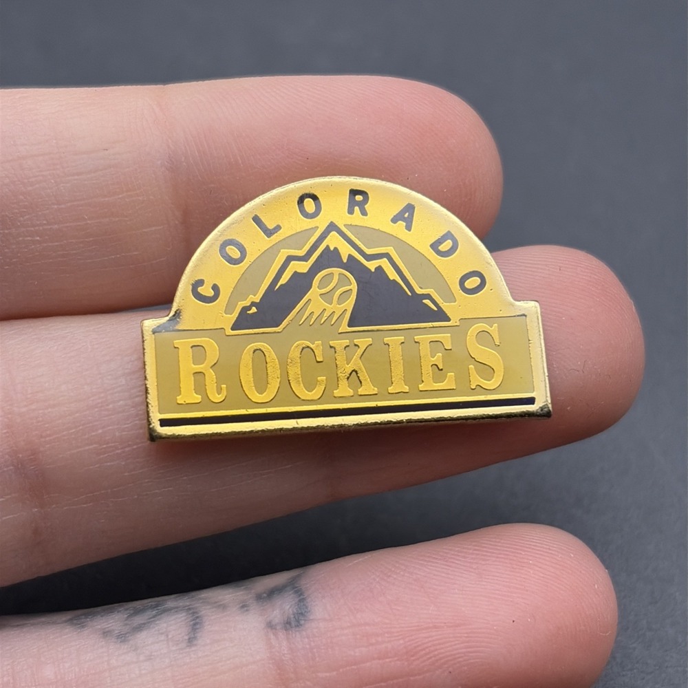 MLB Baseball Colorado‎ Rockies Logo Lapel Hat Pin